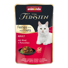 animonda Vom Feinsten Adult Rind & Putenfilet 85 g