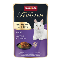 animonda Vom Feinsten Adult Wild & Putenfilet 85 g
