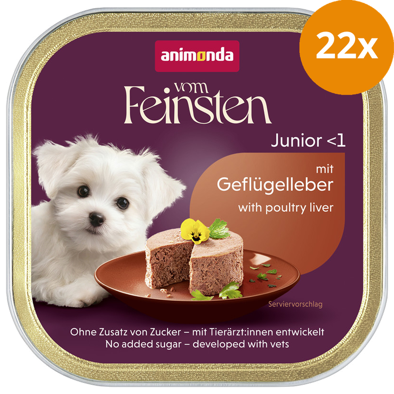 animonda Vom Feinsten Junior Geflügelleber 150 g