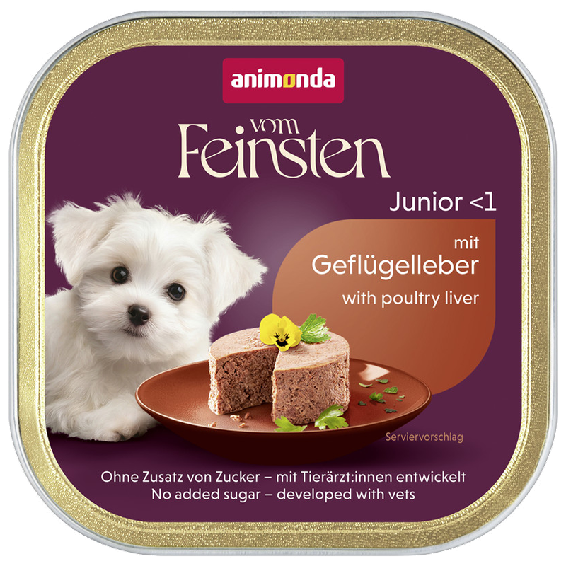 animonda Vom Feinsten Junior Geflügelleber 150 g