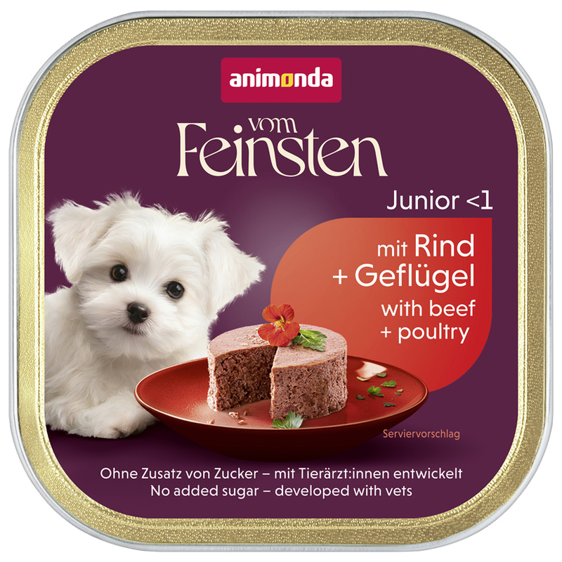 animonda Vom Feinsten Junior Rind & Geflügel 150 g