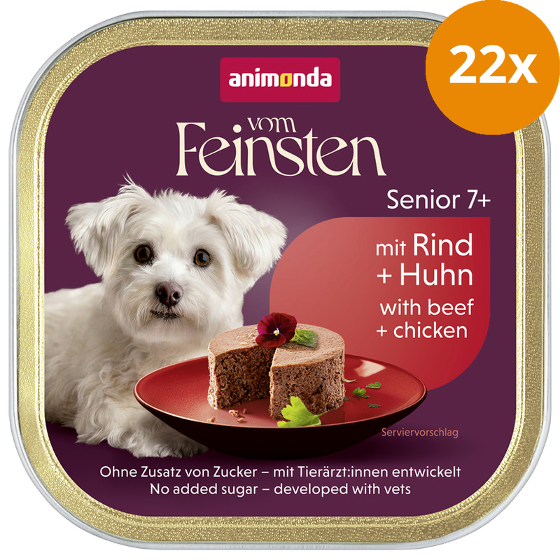 animonda Vom Feinsten Senior Rind & Huhn 150 g