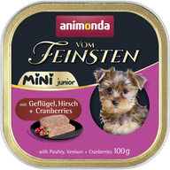 Animonda vom Feinsten Mini Junior mit Geflügel, Hirsch & Cranberrys 100 g