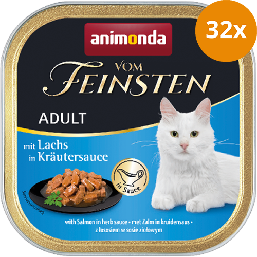 animonda Vom Feinsten Lachs in Kräutersauce 100 g