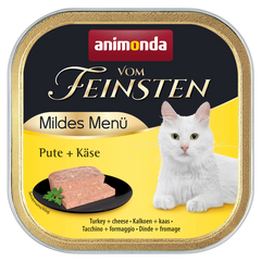 animonda Vom Feinsten Mildes Menü Pute & Käse 100 g