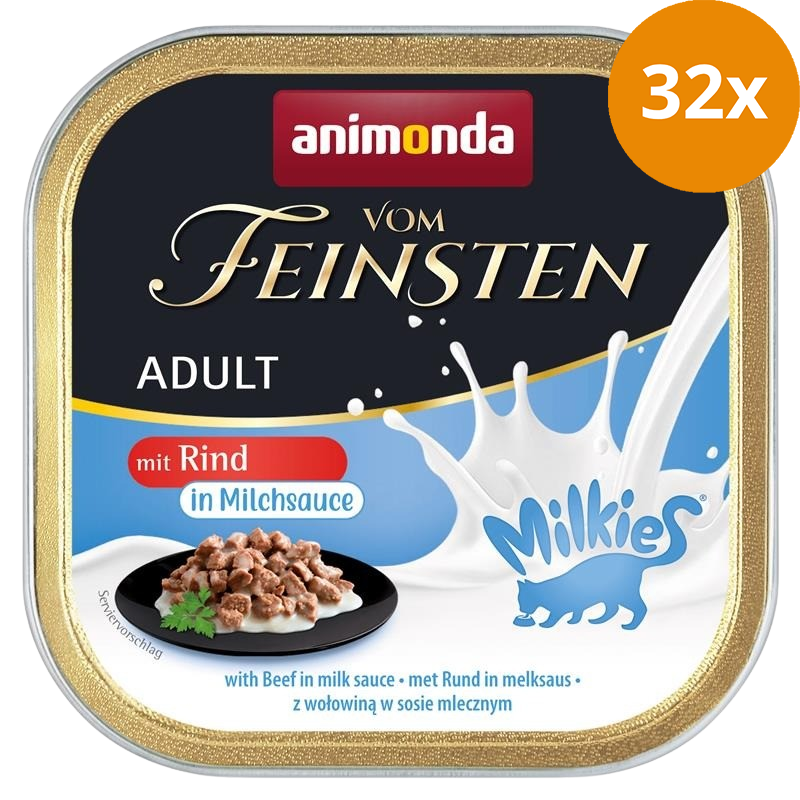 animonda Vom Feinsten Milkies Rind in Milchsauce 100 g