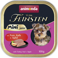Animonda vom Feinsten Mini Junior mit Pute, Kalb & Apfel 100 g