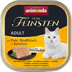 animonda Vom Feinsten mit Schlemmerkern Pute, Rindfleisch & Karotten 100 g
