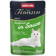 Animonda vom Feinsten Raffinesse in Sauce Adult mit Huhn + Ente 85 g