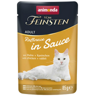 Animonda Vom Feinsten Raffinesse in Sauce Adult mit Huhn & Kaninchen 85 g