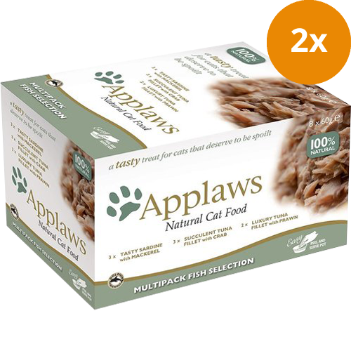 Applaws Natural Cat Pots Multipack Hühnchen 480 g