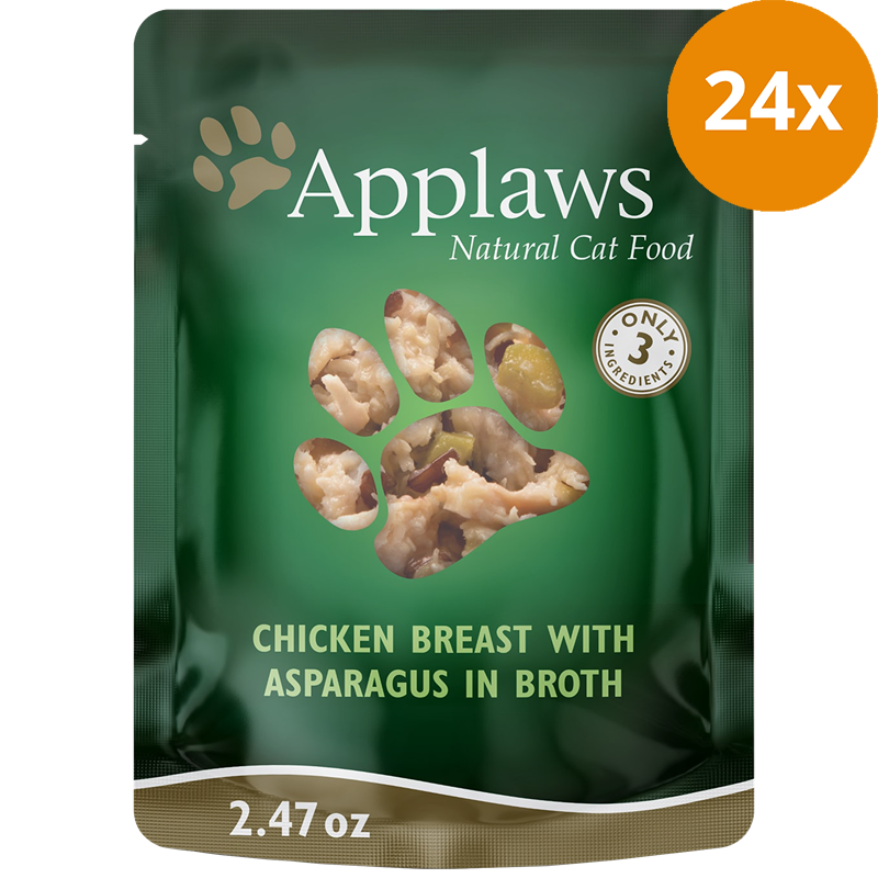 Applaws Natural Cat Pouches Hühnchenbrust & Spargel 70 g