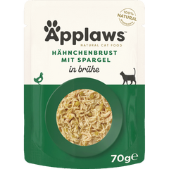 Applaws Natural Cat Pouches Hühnchenbrust & Spargel 70 g