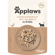 Applaws Natural Cat Pouches Hühnchenbrust & Wildreis 70 g