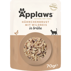 Applaws Natural Cat Pouches Hühnchenbrust & Wildreis 70 g