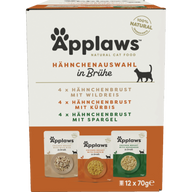 Applaws Natural Cat Pouches Multipack Hühnchen 840 g