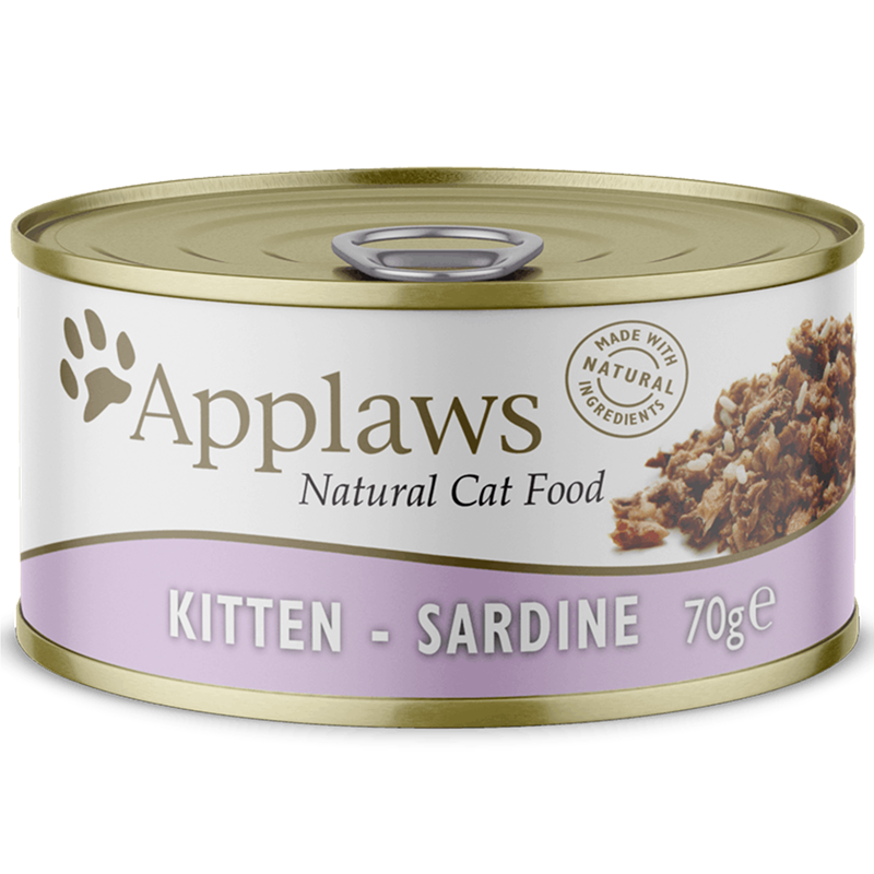 Applaws Natural Cat Tins Kitten Sardine 70 g