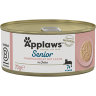 Applaws Natural Cat Tins Senior Thunfisch & Lachs in Gelee 70 g