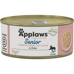Applaws Natural Cat Tins Senior Thunfisch & Lachs in Gelee 70 g