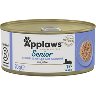 Applaws Natural Cat Tins Senior Thunfisch & Sardine in Gelee 70 g