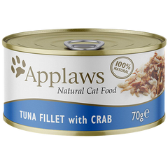 Applaws Natural Cat Tins Thunfischfilet mit Krabbenfleisch 70 g