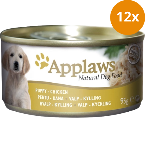 Applaws Natural Dog Tins Puppy Huhn 95 g