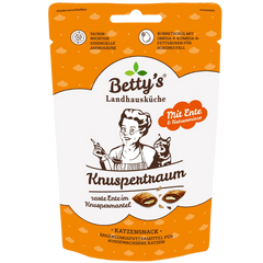 Bettys Landhausküche Cat Snack Knuspertraum Ente & Katzenminze 50 g