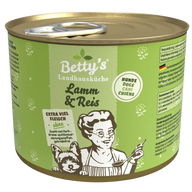 Bettys Landhausküche Hund Dose Lamm & Reis 200 g