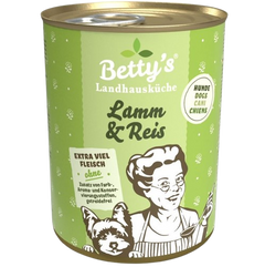 Bettys Landhausküche Hund Dose Lamm & Reis 400 g
