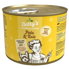 Bettys Landhausküche Hund Dose Pute & Reis 200 g