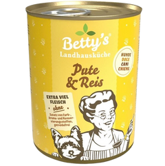 Bettys Landhausküche Hund Dose Pute & Reis 400 g