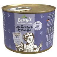 Bettys Landhausküche Hund Dose Rentier & Kartoffel 200 g