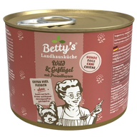 Bettys Landhausküche Hund Dose Wild & Geflügel 200 g