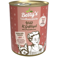 Bettys Landhausküche Hund Dose Wild & Geflügel 400 g
