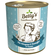 Bettys Landhausküche Katze Dose Känguru mit Kartoffel 800 g