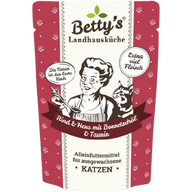 Bettys Landhausküche Katze FB Rind & Herz mit Borretschöl 100 g