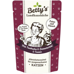 Bettys Landhausküche Katze FB Truthahn mit Borretschöl 100 g