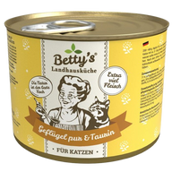 Bettys Landhausküche Katze Dose Geflügel pur 200 g