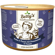 Bettys Landhausküche Katze Dose Huhn & Fasan mit Borretschöl 200 g