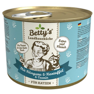 Bettys Landhausküche Katze Dose Känguru mit Kartoffeln 200 g