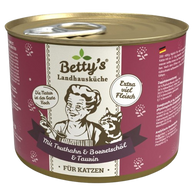 Bettys Landhausküche Katze Dose Truthahn & Borretschöl 200 g