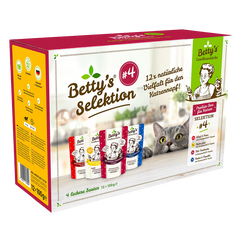 Bettys Landhausküche Katze Box Selektion #4 12x 100 g
