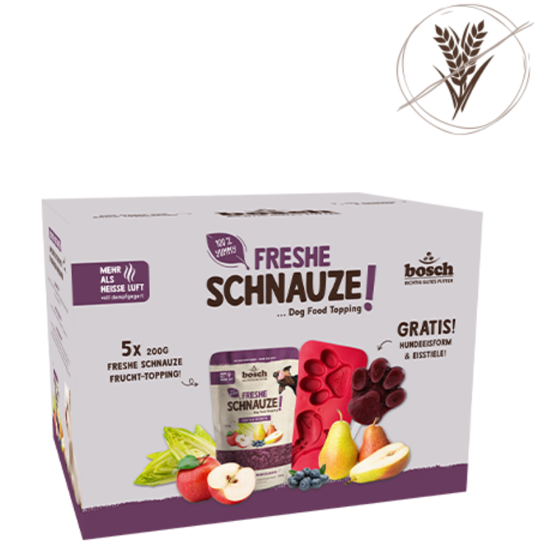 Bosch Freshe Schnauze Aktionsbox Topping + Eisform