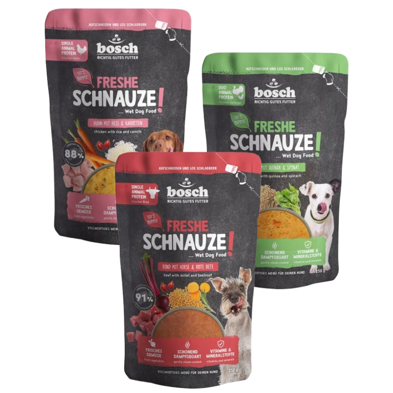 bosch Freshe Schnauze Nassfutter - Mix Sparpaket