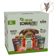 Bosch Freshe Schnauze Aktionsbox Nassfutter + Schleckmatte