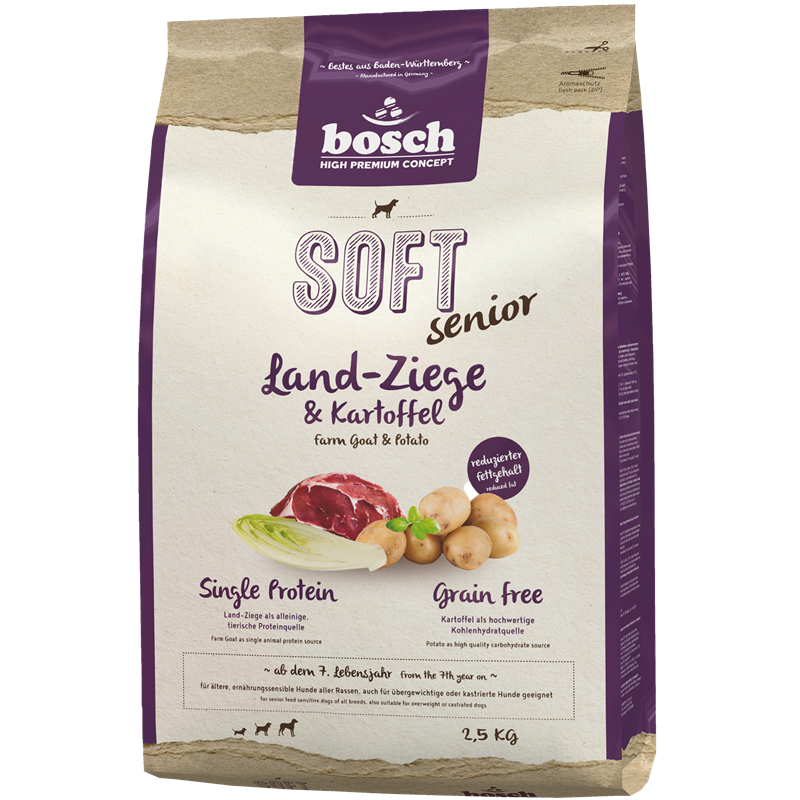 bosch HPC Soft Senior Land-Ziege & Kartoffel