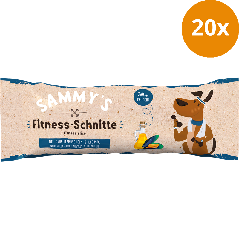 bosch Sammy's Fitness- Schnitte Grünlippmuscheln 25 g