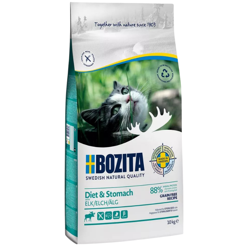 Bozita Diet & Stomach Getreidefrei Elch