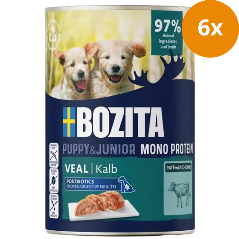 Bozita Dog Paté Puppy Kalb 400 g