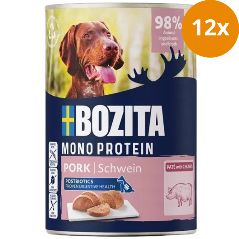 Bozita Dog Paté Schwein 400 g